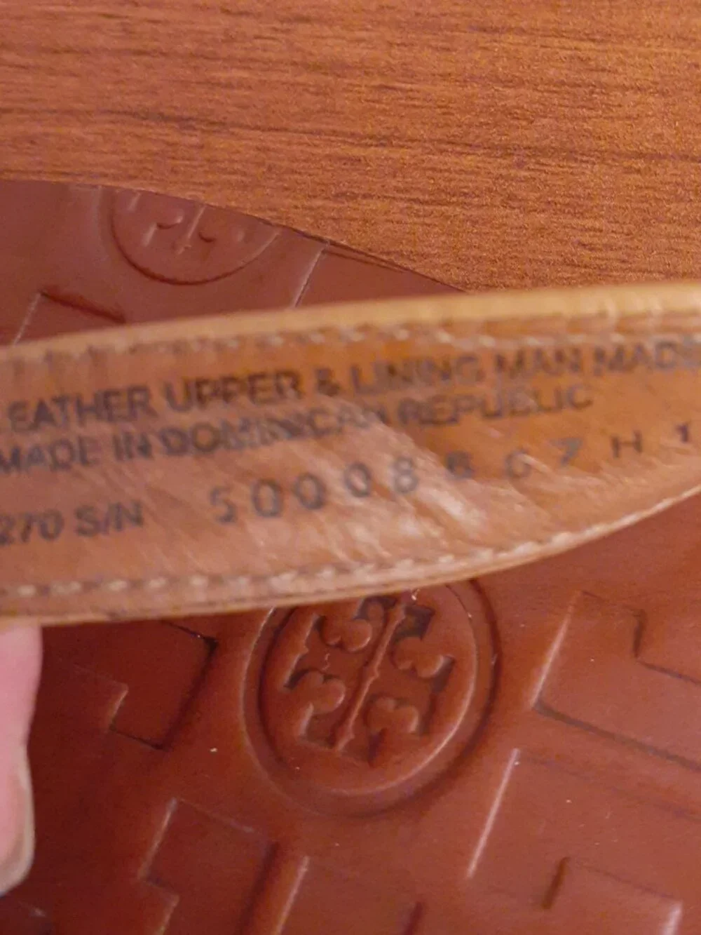 Tory Burch Leather Flip Flop Shoes